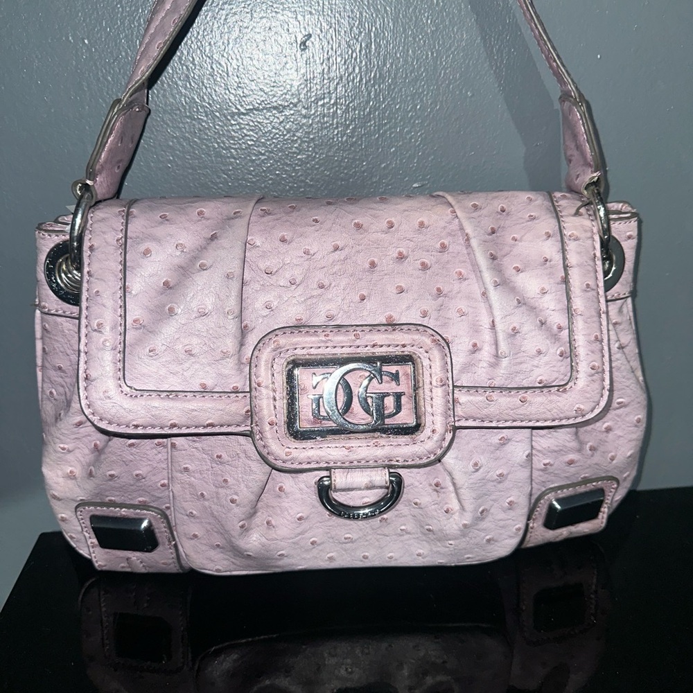 Vintage Guess Light Lavender Shoulder Bag